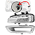 Kit Farol Milha Mais Moldura Discovery Sport 2014 2015 2016 - Imagem 9