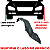 01 Parabarro Lameiro Parachoque Dianteiro Prius 2016/2020 - Imagem 6