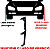 01 Guia Farol Parachoque Dianteiro 320i 328i 335i 2011/2015 - Imagem 4