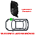 Capa Roda Parabarro Dianteiro Discovery sport 2014 2015 2016 - Imagem 7