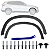 Friso Alargador Moldura Dianteiro Para BMW X1 2010/2015 - Imagem 2