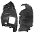 Capa Roda Parabarro Dianteiro Para BMW X1 2014  2015 - Imagem 4