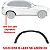 Alargador Paralama Traseiro Para Bmw X5 2014/2018 - Imagem 5