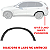 Alargador Paralama Traseiro Para Bmw X5 2014/2018 - Imagem 6