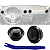 Kit Difusor Grade Saída Ar Lateral/Central Chevrolet Celta 2001 à 2006 - Imagem 2
