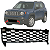 Grade Inferior Parachoque Dianteiro Jeep Renegade 2015 2016 2017 2018 2019 2020 - Imagem 2