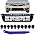 Grade Inferior Parachoque Dianteiro Honda New Civic 2009 2010 2011 - Imagem 5