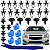 Kit 30 Grampo Presilha Parabarro Dianteiro Cruze 2012/2016 - Imagem 1
