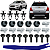 Kit Grampo Presilha ParaBarro Cruze 2012 2013 2014 2015 2016 - Imagem 1