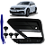 Grade Moldura Farol Milha Completo Tiguan R-line 2016/2021 Black Piano - Imagem 2