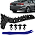 Suporte Guia Garra Parachoque Tras. P/ Ford Fusion 2015/2018 - Imagem 1
