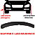 Alargador Parachoque Para Toyota Hilux Sw4 2016/2021 Preto - Imagem 6