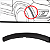 Alargador Parachoque Para Toyota Hilux Sw4 2016/2021 Preto - Imagem 2