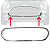Moldura Grade Aplique Friso Para Mini Cooper 2014/2019 - Imagem 2