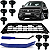 Grade Inferior Parachoque Dianteiro Tiguan R-line 2017/2021 - Imagem 1