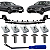 Barra Painel Frontal C180 C200 C250 C300 2015 2016 2017 2018 - Imagem 1