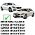 Retrovisor P/ Mercedes Classe C180 C200 C250 C300 2014/2021 - Imagem 5