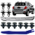 Spoiler Aplique Parachoque Traseiro Tracker 2017 2018 2019 - Imagem 1