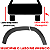 Kit Completo Moldura Roda Paralama Tras. Tracker 2021 A 2024 - Imagem 5