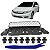 Grade Inferior Parachoque Dianteiro P/ Honda Civic 2012/2016 - Imagem 1