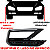 01 Moldura Farol Auxiliar Milha Tiguan R-line 2019 2020 2021 - Imagem 7