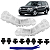 Suporte Guia Parachoque Diant. Pajero Full 2008 2009 2010 - Imagem 1
