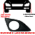 Grade Moldura Farol Neblina Milha Corolla 2008 2009 2010 2011 - Imagem 7