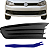 Grade Moldura Farol Milha Gol Voyage G6 2012/2016 - Imagem 3
