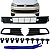 Grade Moldura Farol Milha Gol Voyage G6 2012/2016 - Imagem 2