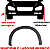 Moldura Traseira Paralama Para Byd Mini Dolphin 2023/2025 - Imagem 6