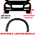 Moldura Traseira Paralama Para Byd Mini Dolphin 2023/2025 - Imagem 7