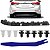 Suporte Guia Parachoque Traseiro Elantra 2013 2014 2015 2016 - Imagem 2