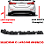 Suporte Guia Parachoque Traseiro Elantra 2013 2014 2015 2016 - Imagem 7