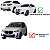 Capa Roda Parabarro Traseiro Para Bmw X3 X4 + Grampos - Imagem 2