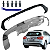 Kit Aplique Spoiler Traseiro Para Mercedes Gla250 2015/2016 - Imagem 1