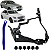 Par de Suporte Garra Acoplamento Farol C180 C200 C250 2012/2014 - Imagem 2