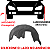 Vão Roda Parabarro Tras. Bmw 320i 328i 330i 340i 2012 Até 2019 - Imagem 6