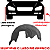 Vão Roda Parabarro Tras. Bmw 320i 328i 330i 340i 2012 Até 2019 - Imagem 5