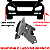 Kit Defletor Inferior Dianteiro Lateral C300 2024 2025 2026 - Imagem 6