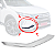 Friso Acabamento Cromado Inferior Eclipse Cross 2020 2022 - Imagem 2