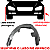 Capa Vão Roda Parabarro Dianteiro New Beetle 2006 Até 2011 - Imagem 5