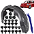 Capa Vão Roda Parabarro Dianteiro New Beetle 2006 Até 2011 - Imagem 2