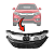 Grade Dianteira Central Do Parachoque Hrv 2019 2020 2021 2022 - Imagem 2
