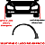 Alargador Moldura Paralama Diant P/ Chery Tiggo 5x 2019/2026 - Imagem 7
