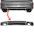 Spoiler Difusor Traseiro Parachoque A3 Sedan 2013/2016 Rs3 - Imagem 4