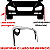 Moldura Farol De Milha Corolla 2020 2021 2022 2023 2024 - Imagem 9