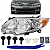 01 Farol Dianteiro Para Toyota Corolla 2011 Até 2013 Todos - Imagem 1