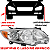 01 Farol Dianteiro Para Toyota Corolla 2011 Até 2013 Todos - Imagem 6