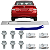 Moldura Placa Traseira Civic Exs, Lxl Lxs 2007/2011 - Imagem 1