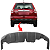Spoiler Inferior Parachoque Traseiro Para Crv 2007 Até 2012 - Imagem 2